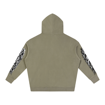 Keep Going Oversize Fleeced Hoodie