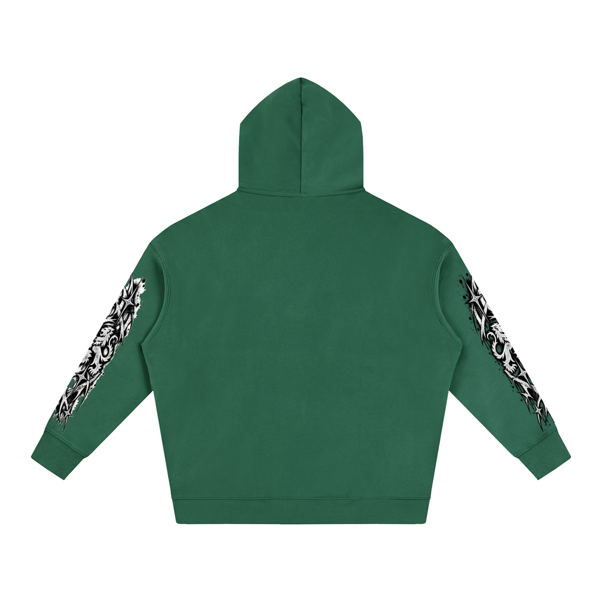 Keep Going Oversize Fleeced Hoodie