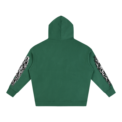 Keep Going Oversize Fleeced Hoodie