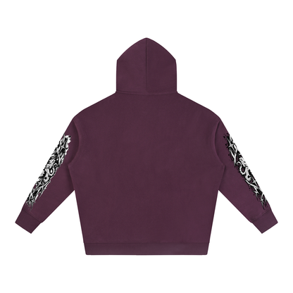 Keep Going Oversize Fleeced Hoodie