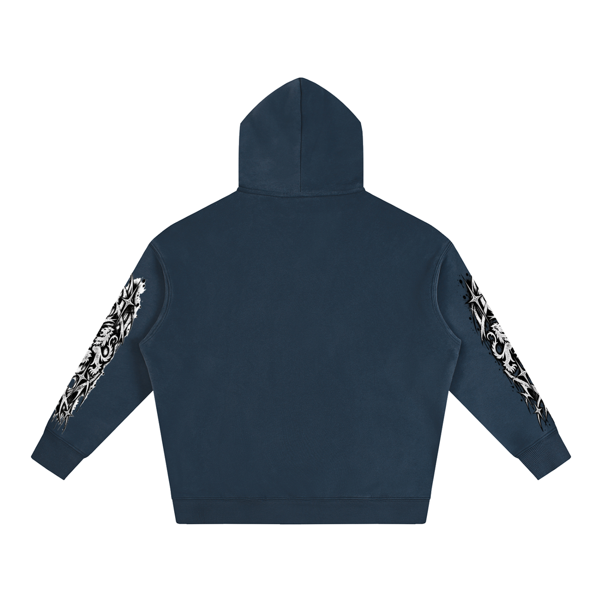 Keep Going Oversize Fleeced Hoodie