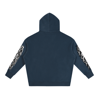 Keep Going Oversize Fleeced Hoodie