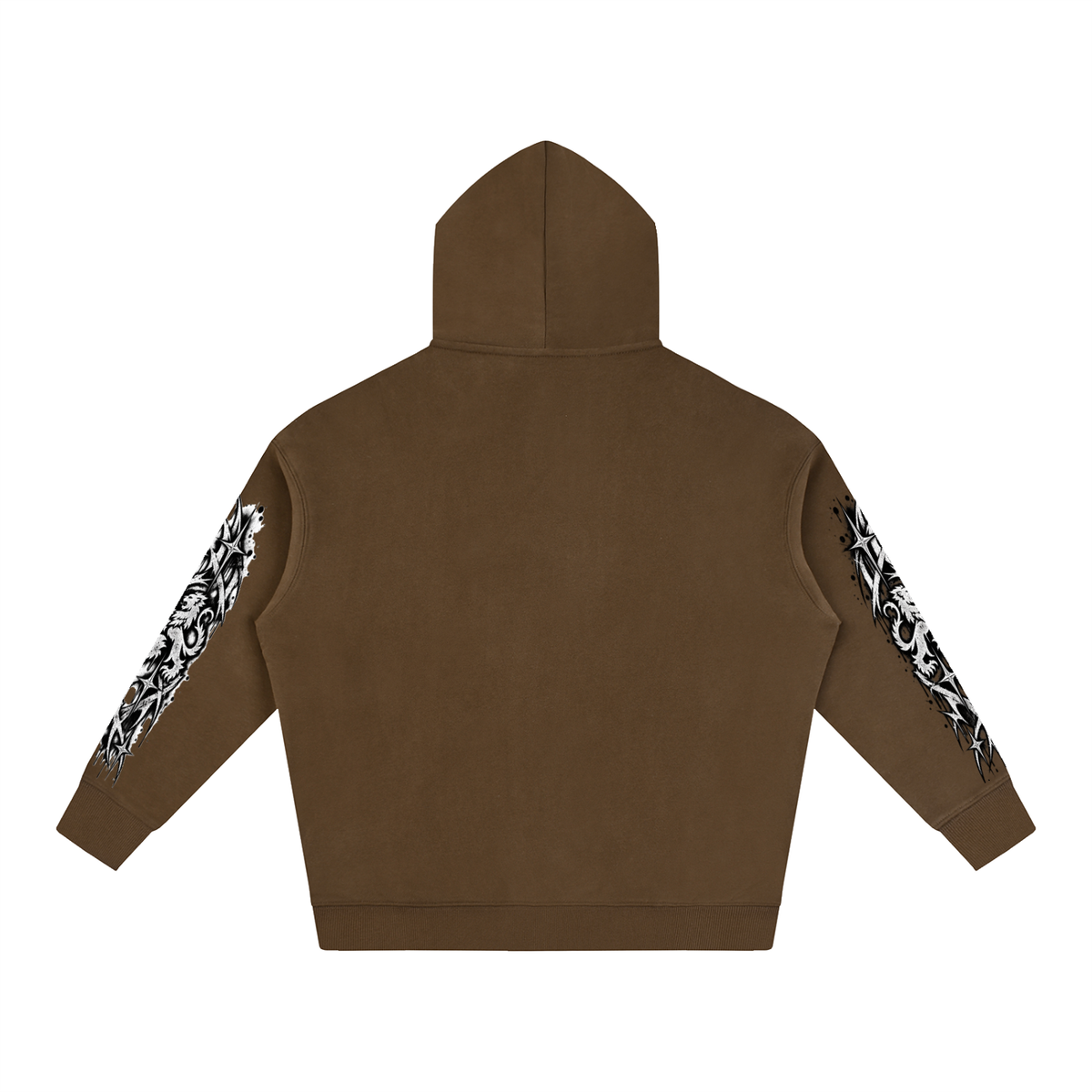 Keep Going Oversize Fleeced Hoodie