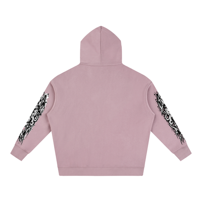 Keep Going Oversize Fleeced Hoodie