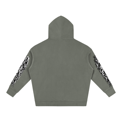 Keep Going Oversize Fleeced Hoodie
