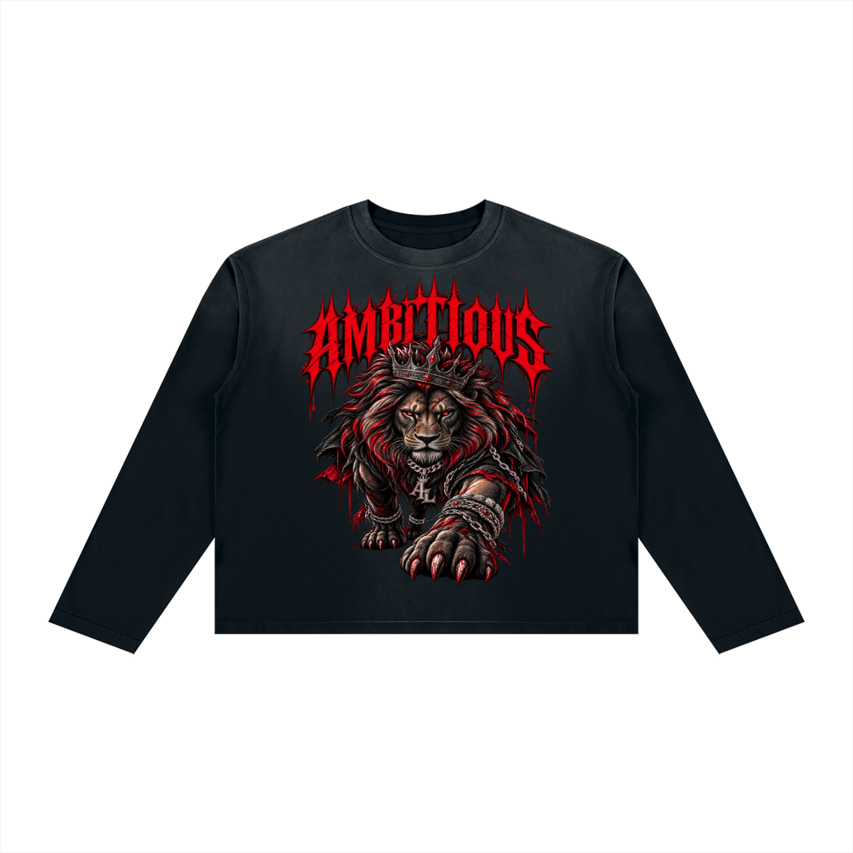 Unisex Sunfade Boxy Long Sleeve T-Shirt