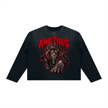 Unisex Sunfade Boxy Long Sleeve T-Shirt
