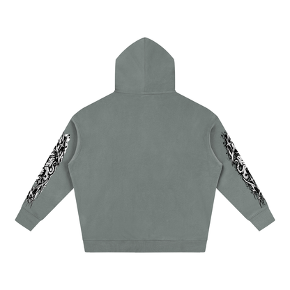 Keep Going Oversize Fleeced Hoodie
