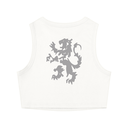 Women's Tight Crewneck Crop Tank Top