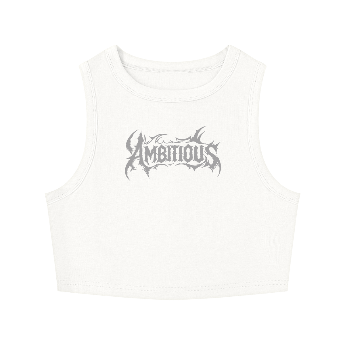Women's Tight Crewneck Crop Tank Top