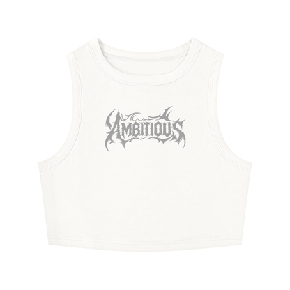 Women's Tight Crewneck Crop Tank Top
