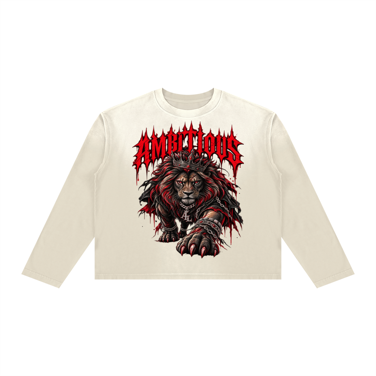 Unisex Sunfade Boxy Long Sleeve T-Shirt