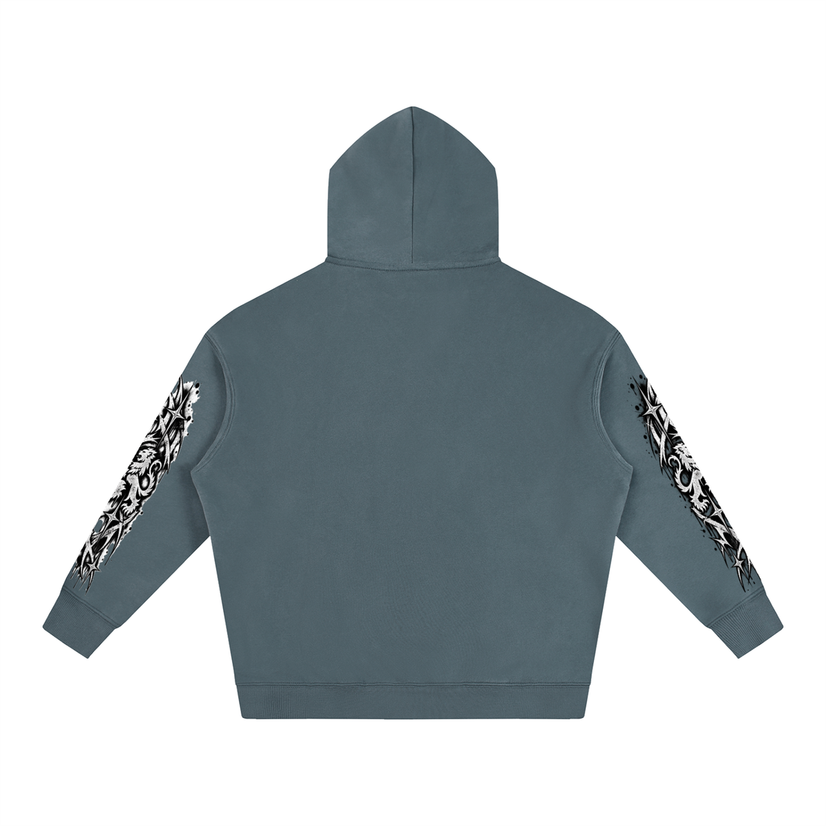 Keep Going Oversize Fleeced Hoodie